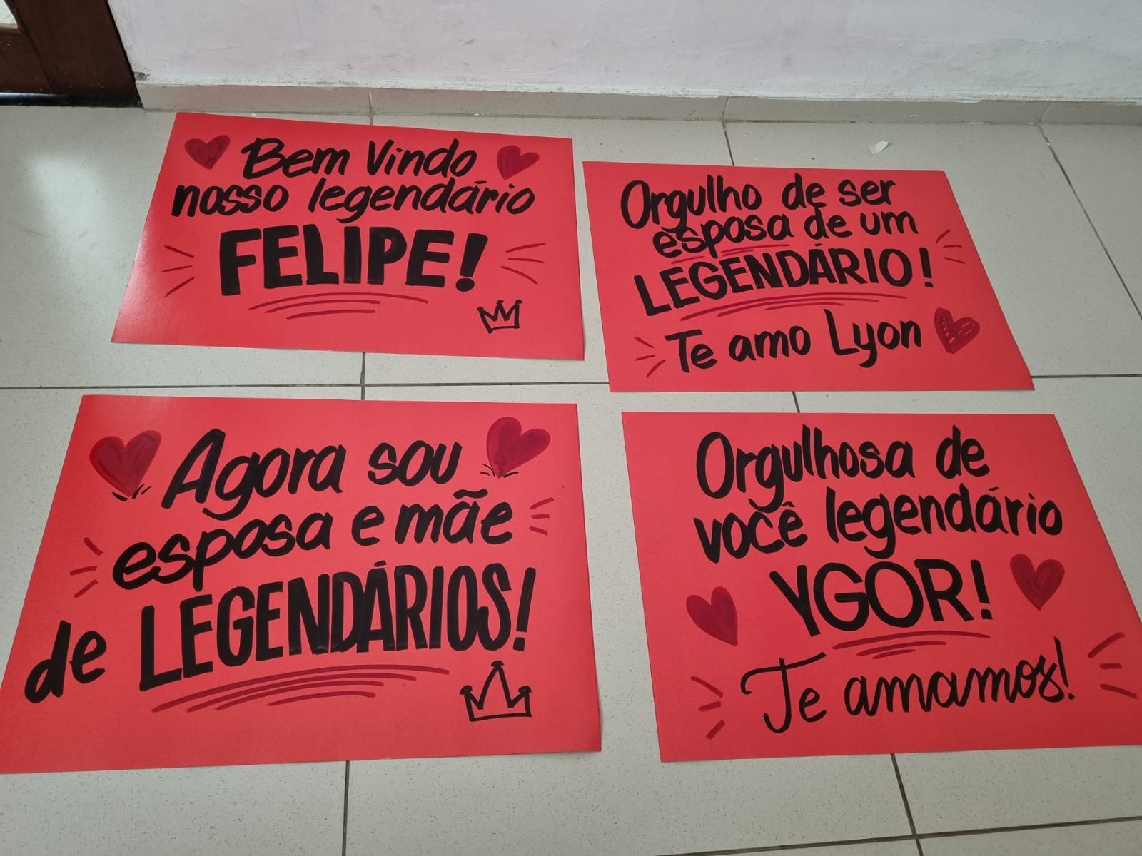 Cartaz Personalizado Legendários